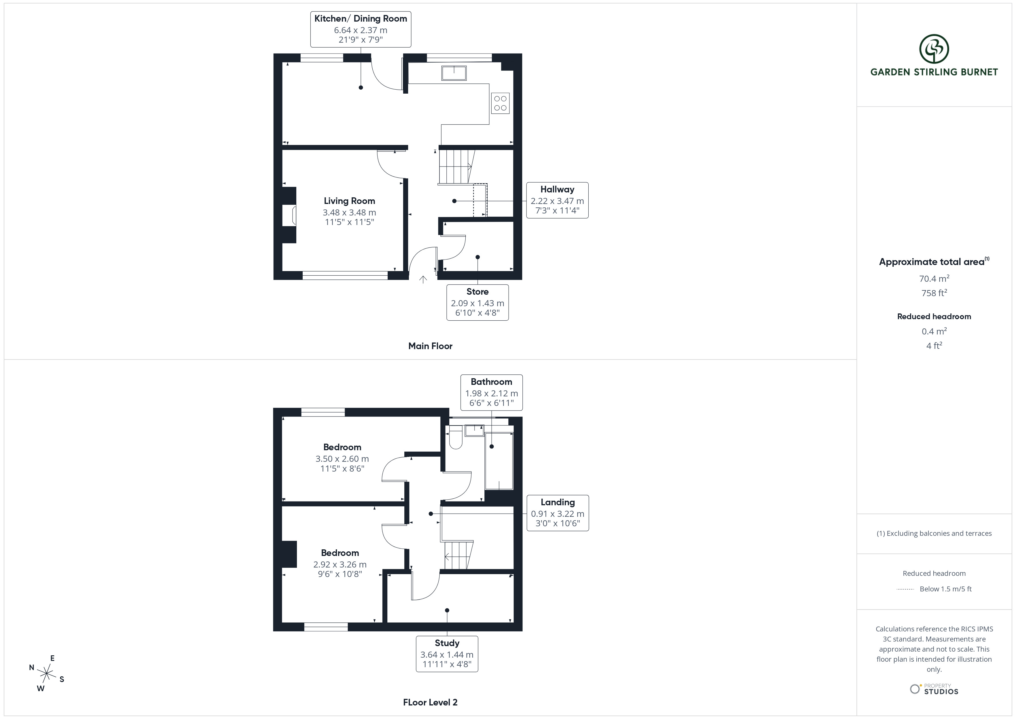 13, Bearford Place, Haddington floorplan