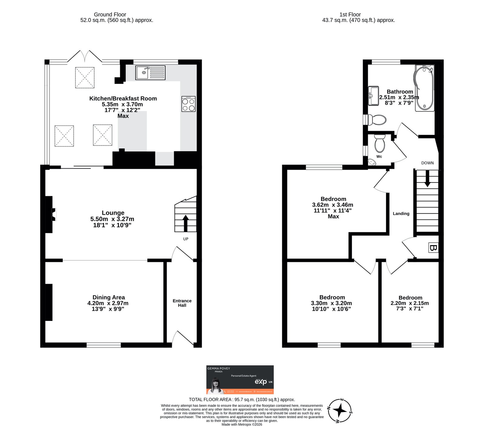 9, Waen Ebbw Road, Ebbw Vale floorplan