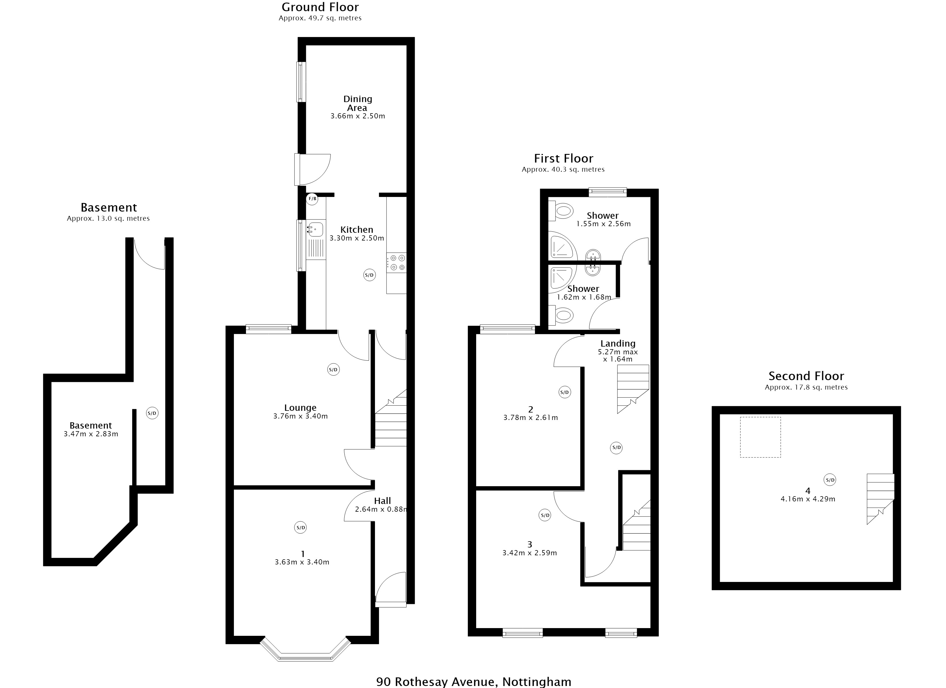 Rothesay Avenue, Nottinghamshire floorplan