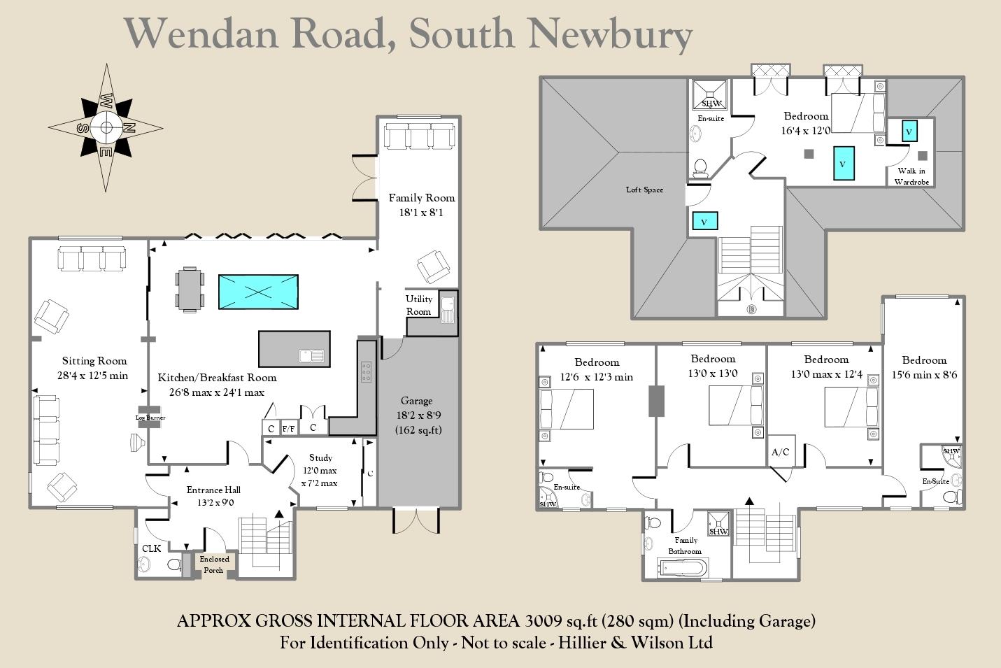 44, Wendan Road, Newbury floorplan