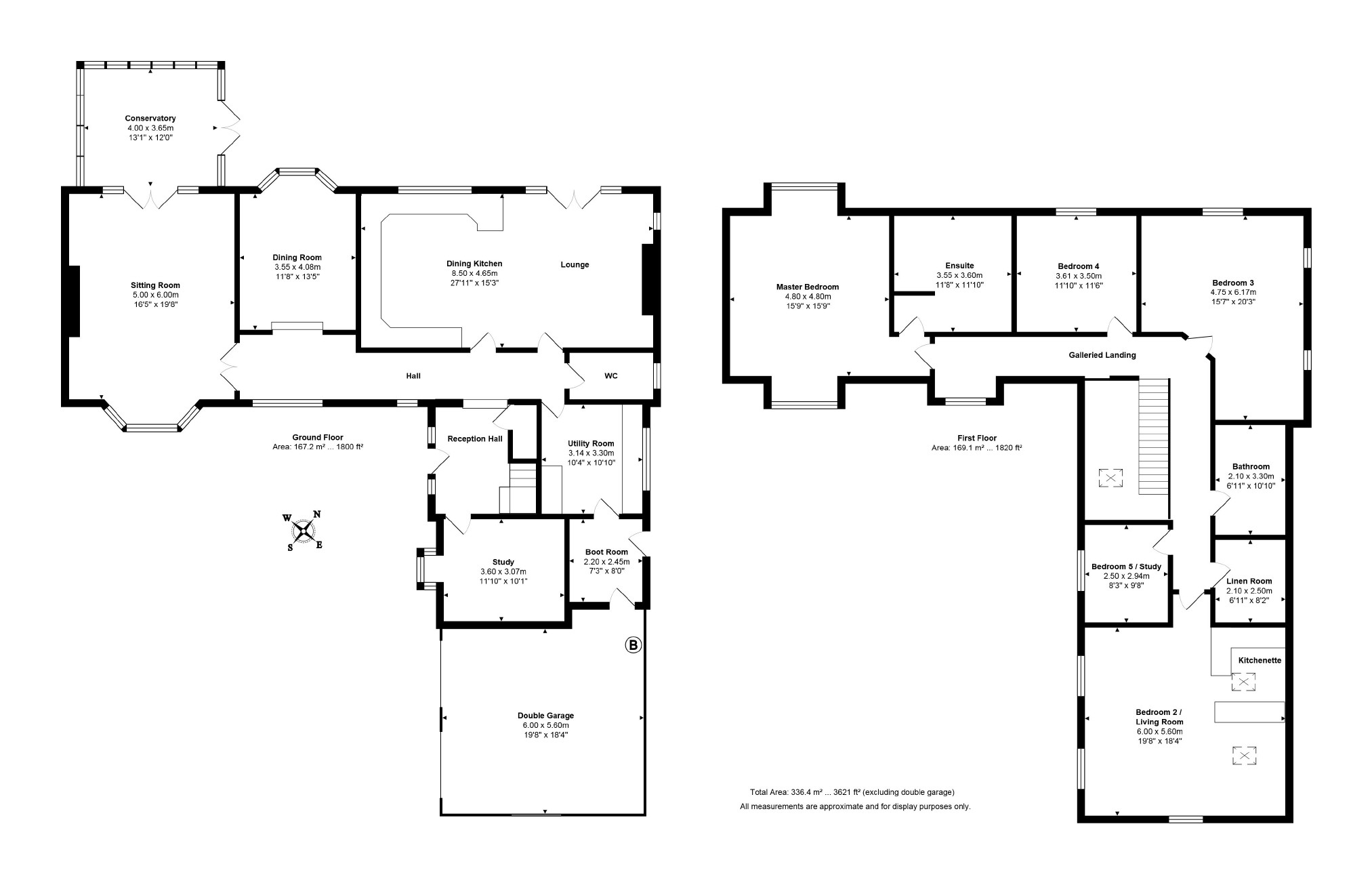 5 Bedrooms Detached house for sale in Hookstone Road, Harrogate, North Yorkshire HG2
