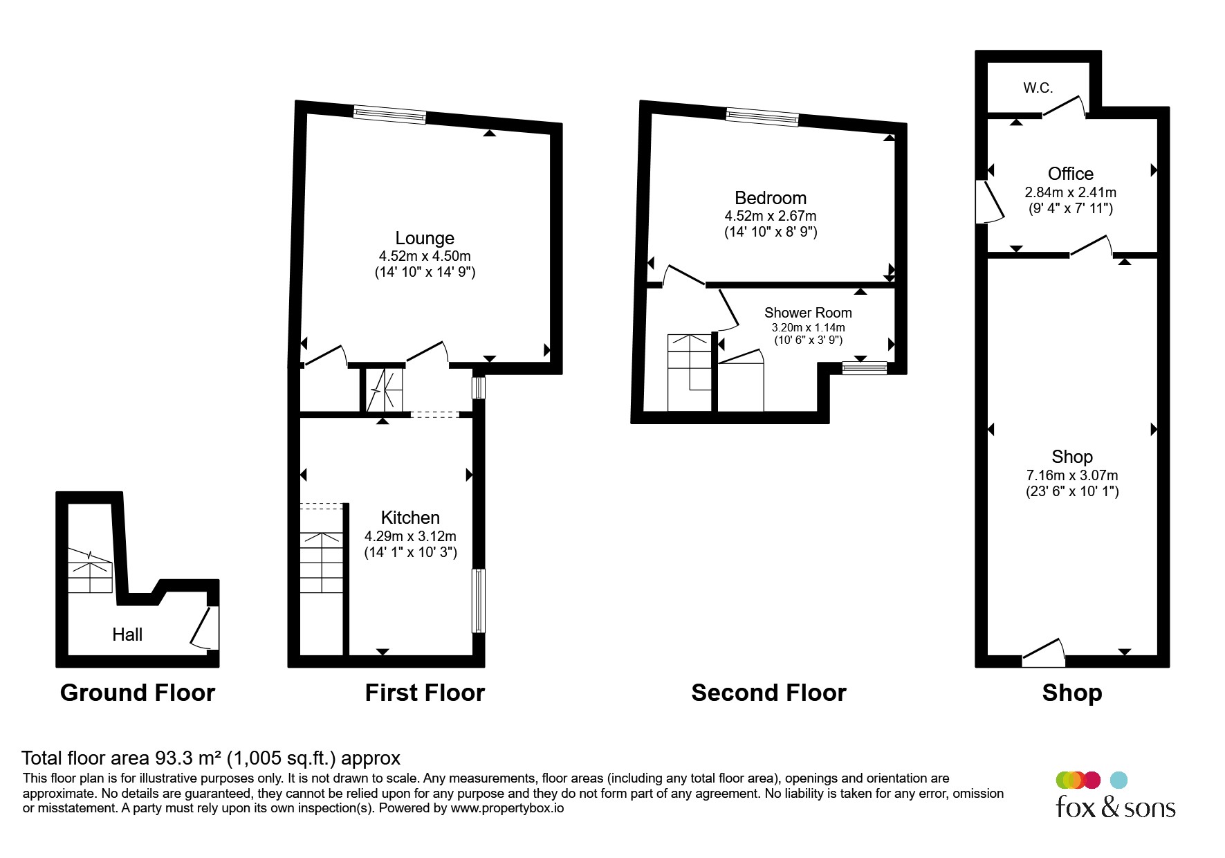 35a, Fore Street, Cullompton floorplan