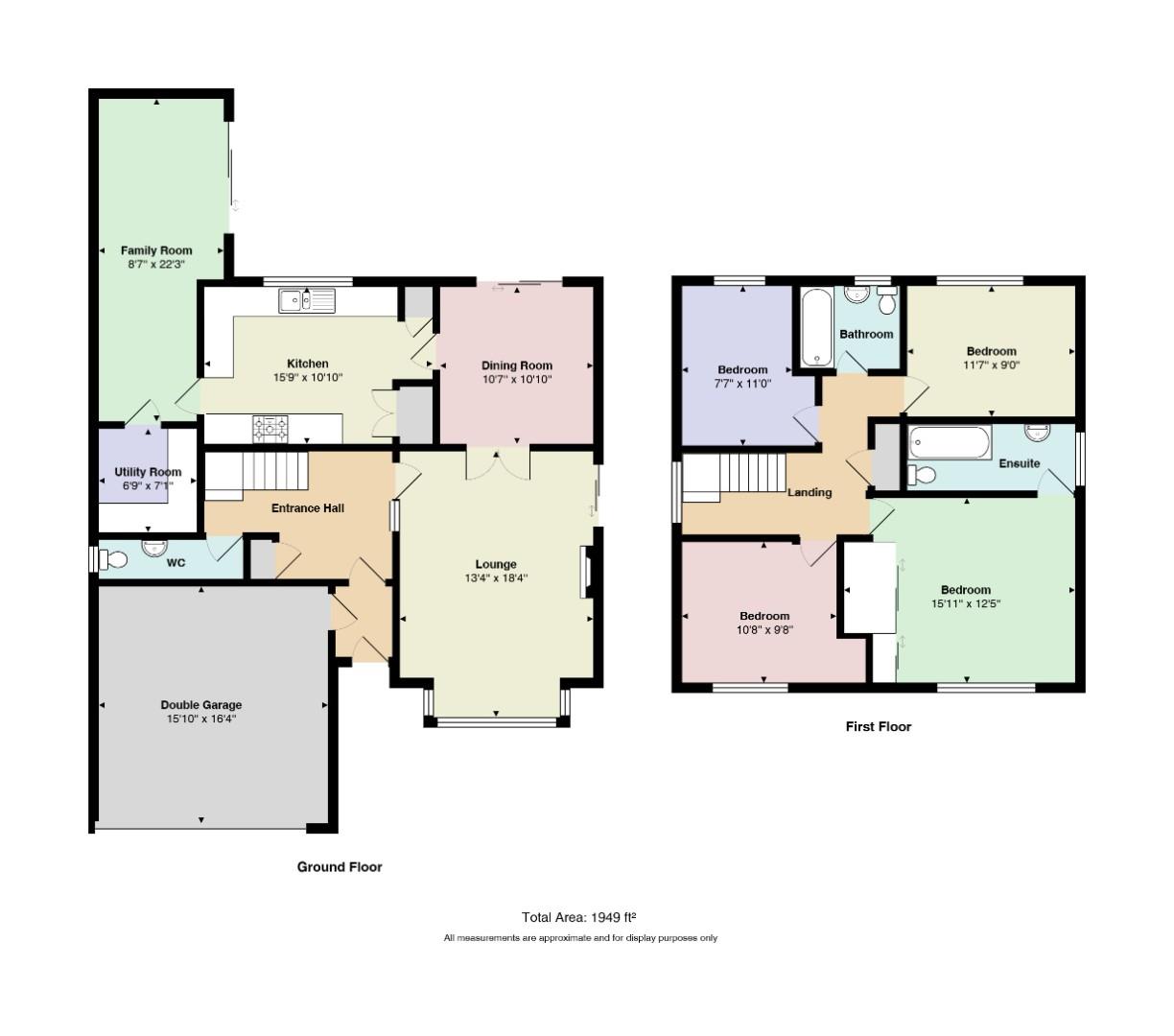 12, Manor Drive, Leighton Buzzard floorplan
