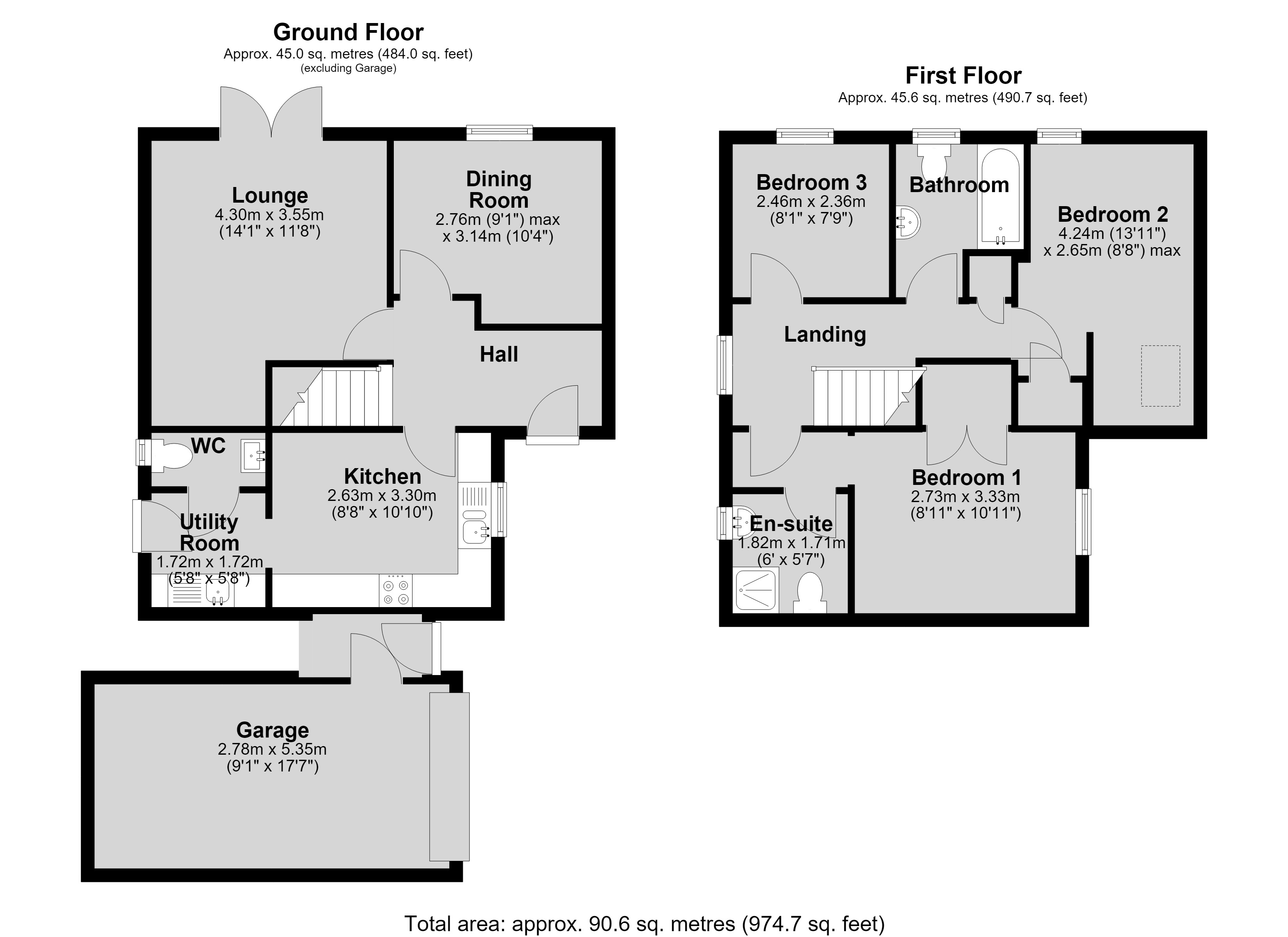 33, Norwich Drive, Lincoln floorplan
