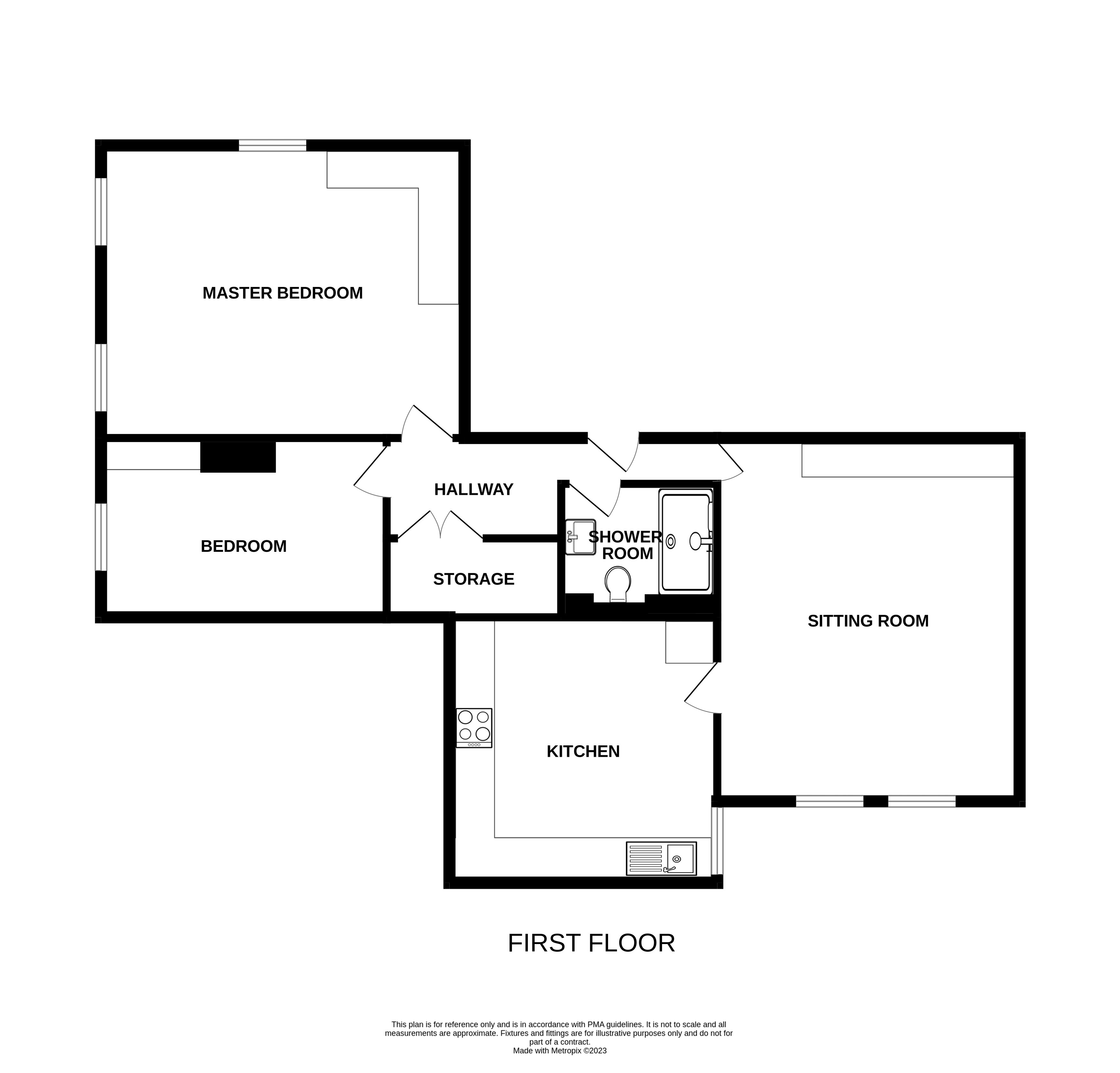 Queens Road, Ilkley, West Yorkshire LS29, 2 bedroom flat for sale