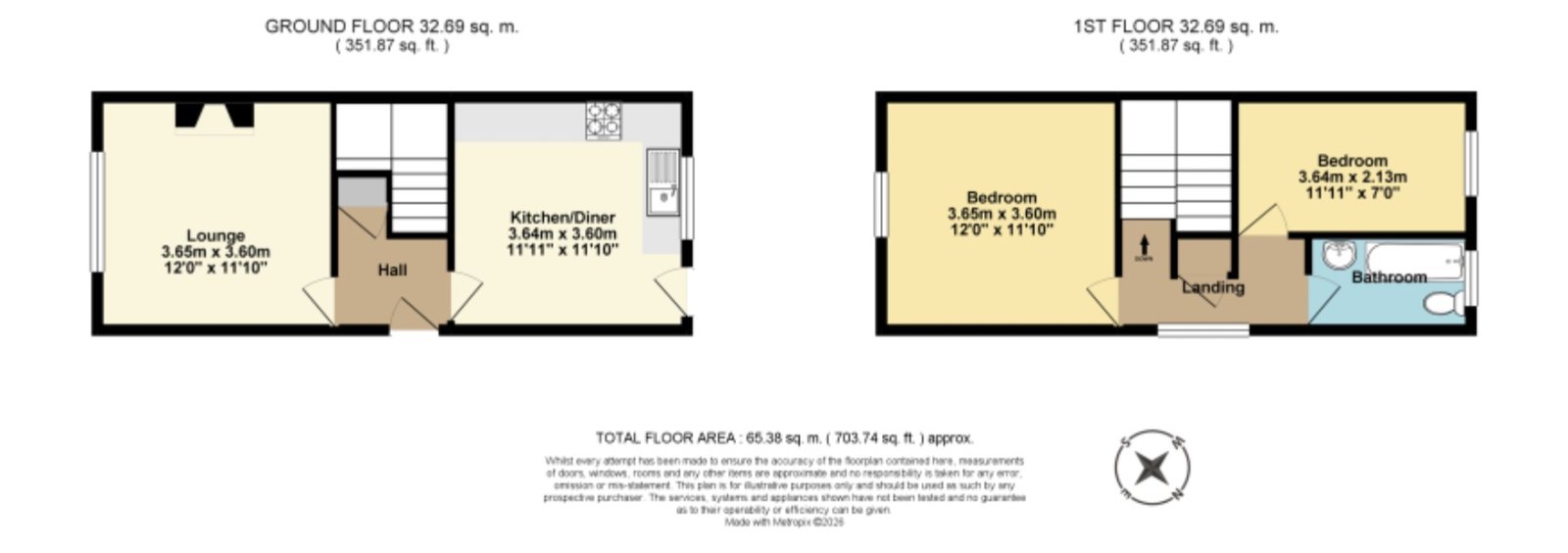 Golonda, 83, Woodnesborough Road, Kent floorplan