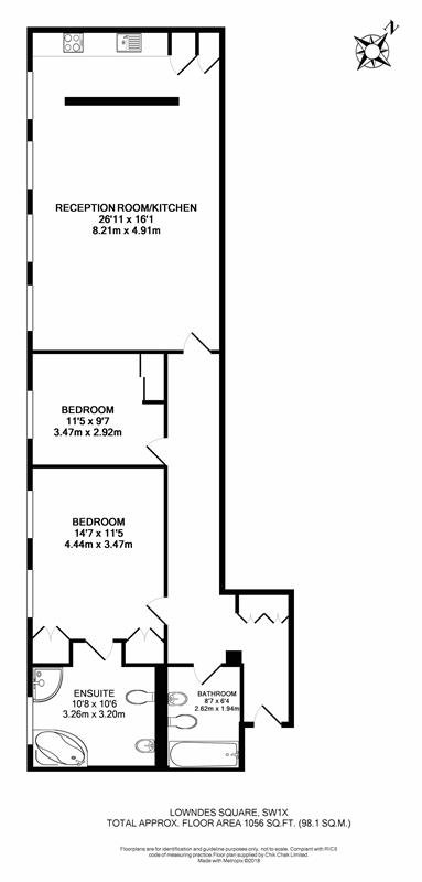 2 Bedrooms Flat to rent in Lowndes Square, London SW1X