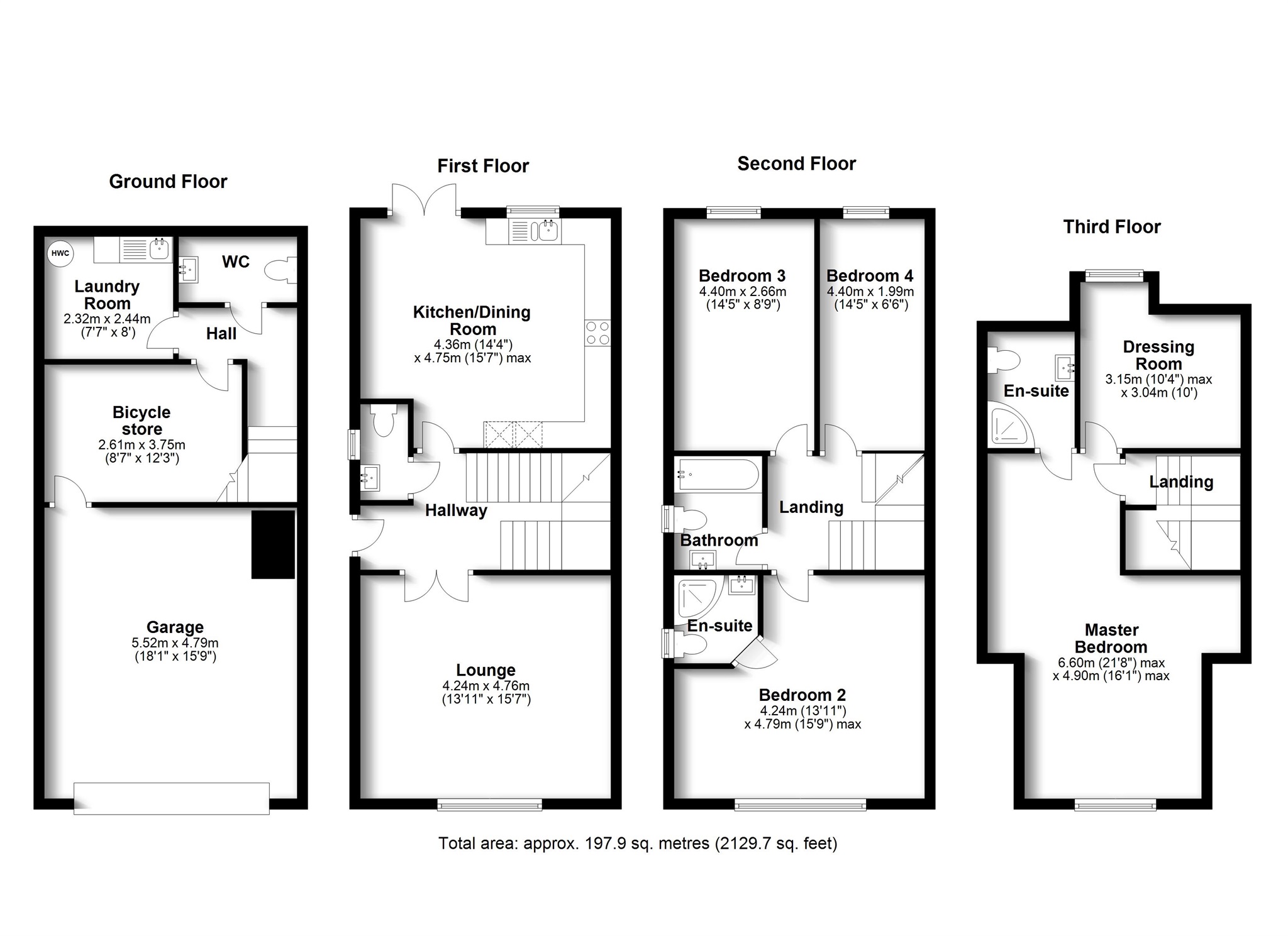 4 Bedrooms Semi-detached house for sale in Pine Gardens, Tranch, Pontypool NP4