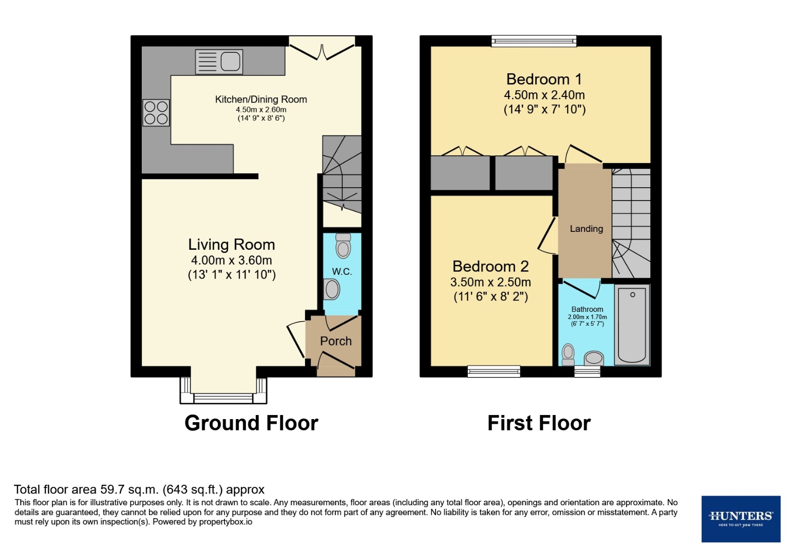 87, St. Thomas Way, Rugeley floorplan
