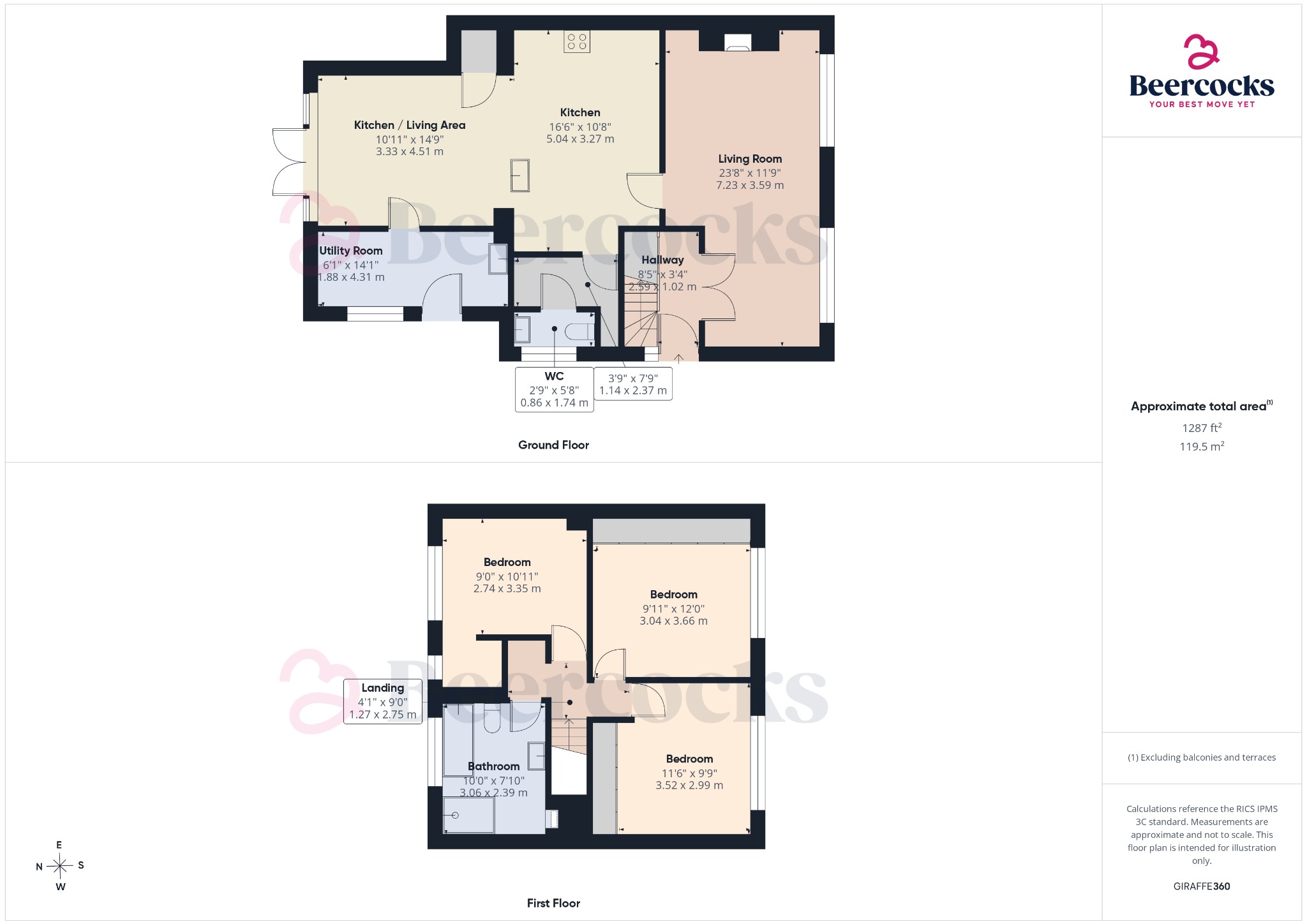 3 Bengey Cottages, Burton Pidsea, East Riding Of Yorkshire floorplan