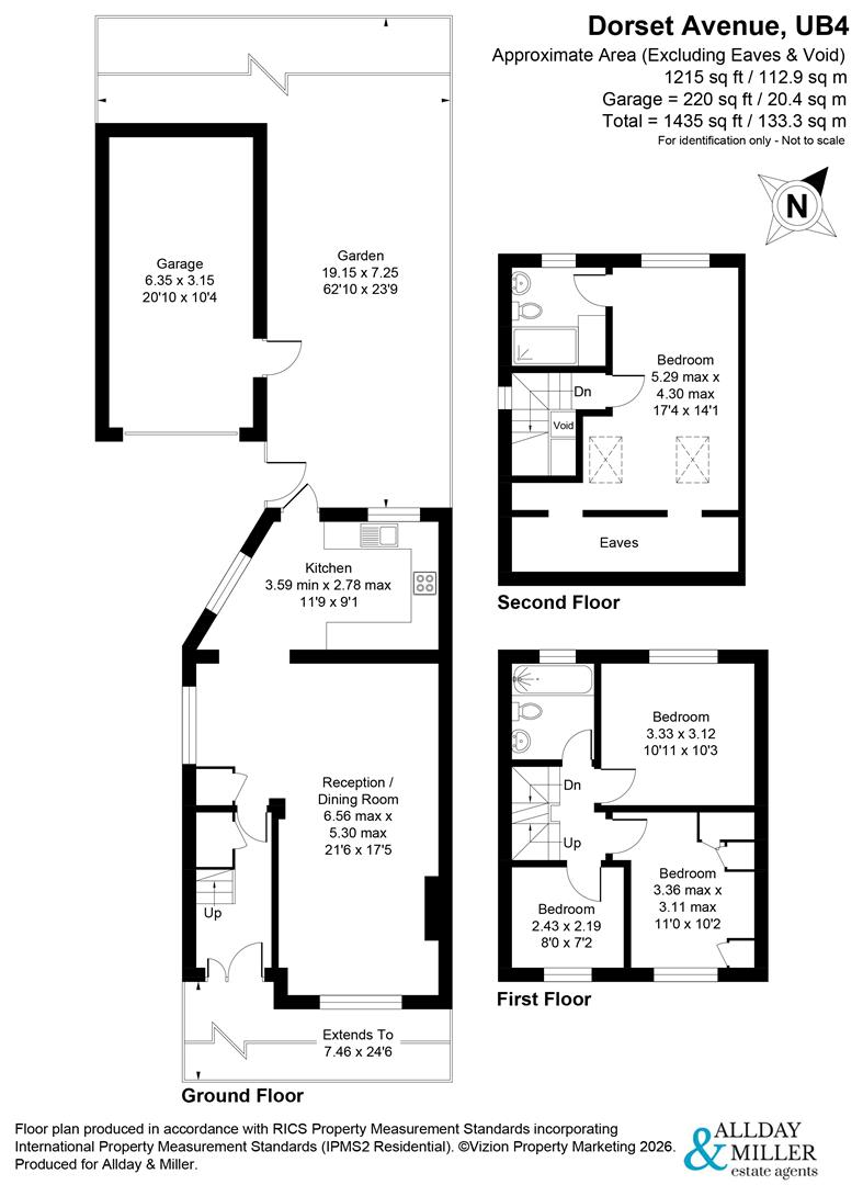 21, Dorset Avenue, Hayes floorplan