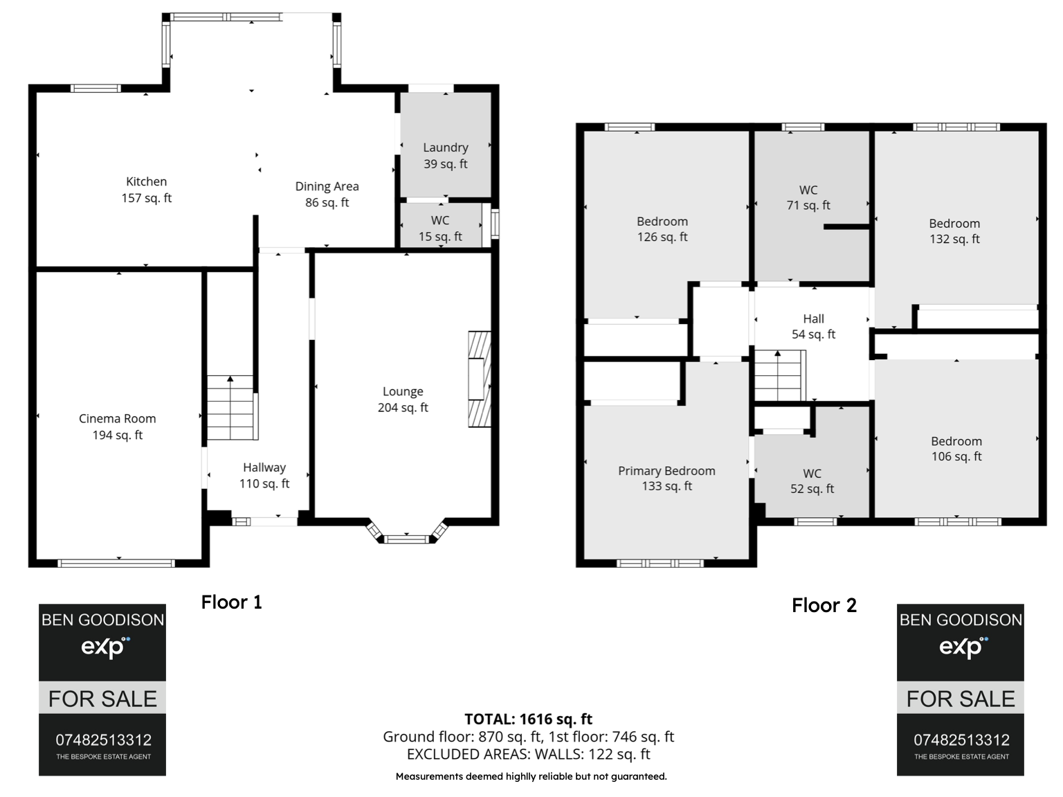70, Roper Lane, Bradford floorplan