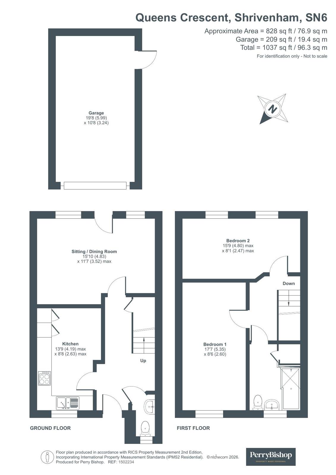 11, Queens Crescent, Shrivenham floorplan
