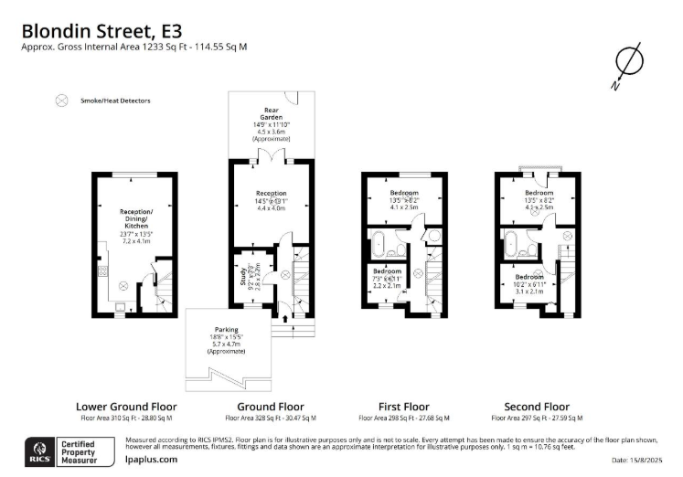 8, Blondin Street, Bethnal Green, Bow floorplan