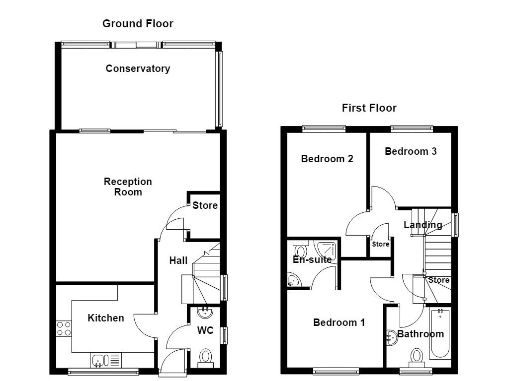 38, Groveside Park, Burnley floorplan