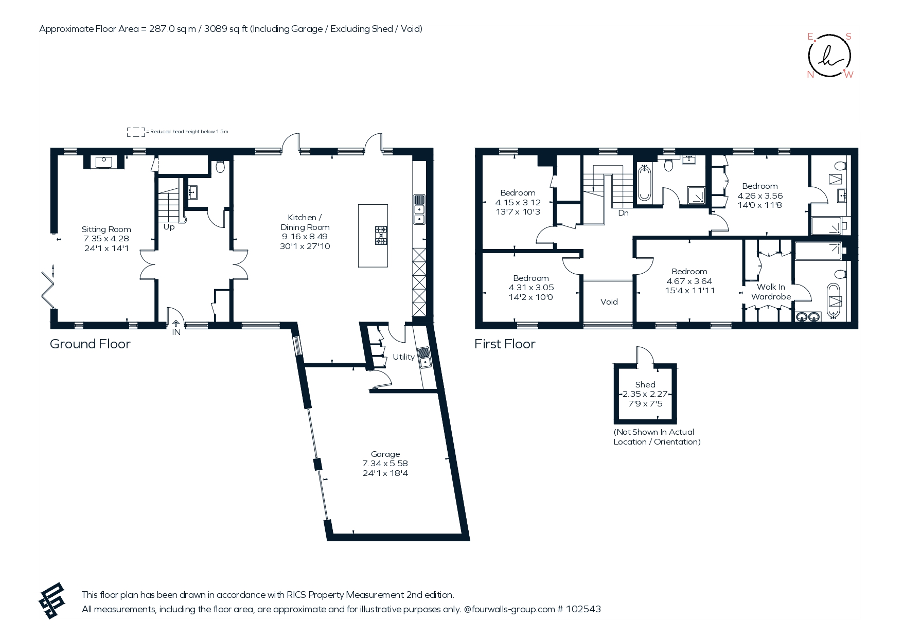 3, Yaldham Manor Drive, Kemsing floorplan