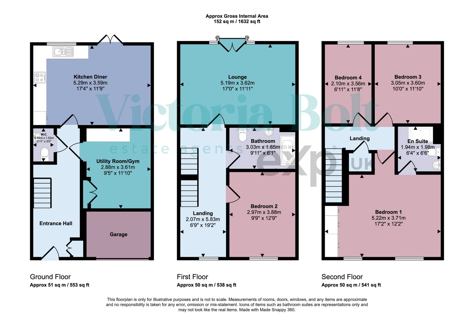 31, Bugle Place, Newton Abbot floorplan