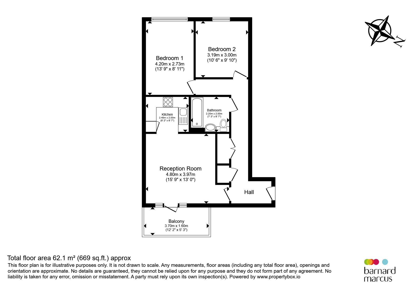 Flat 20, Perkin Court, 15, Thimble Crescent, Wallington floorplan