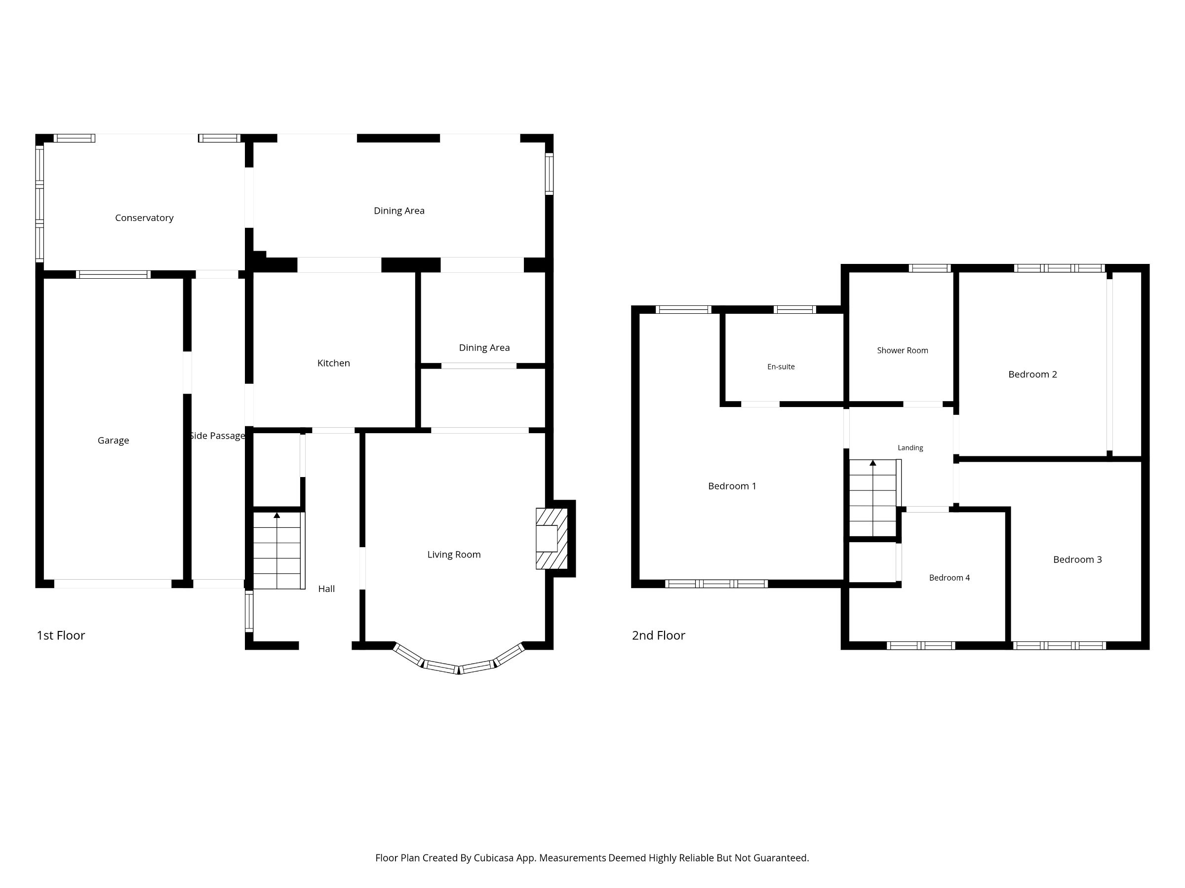 16 The Brambles, Crewe floorplan