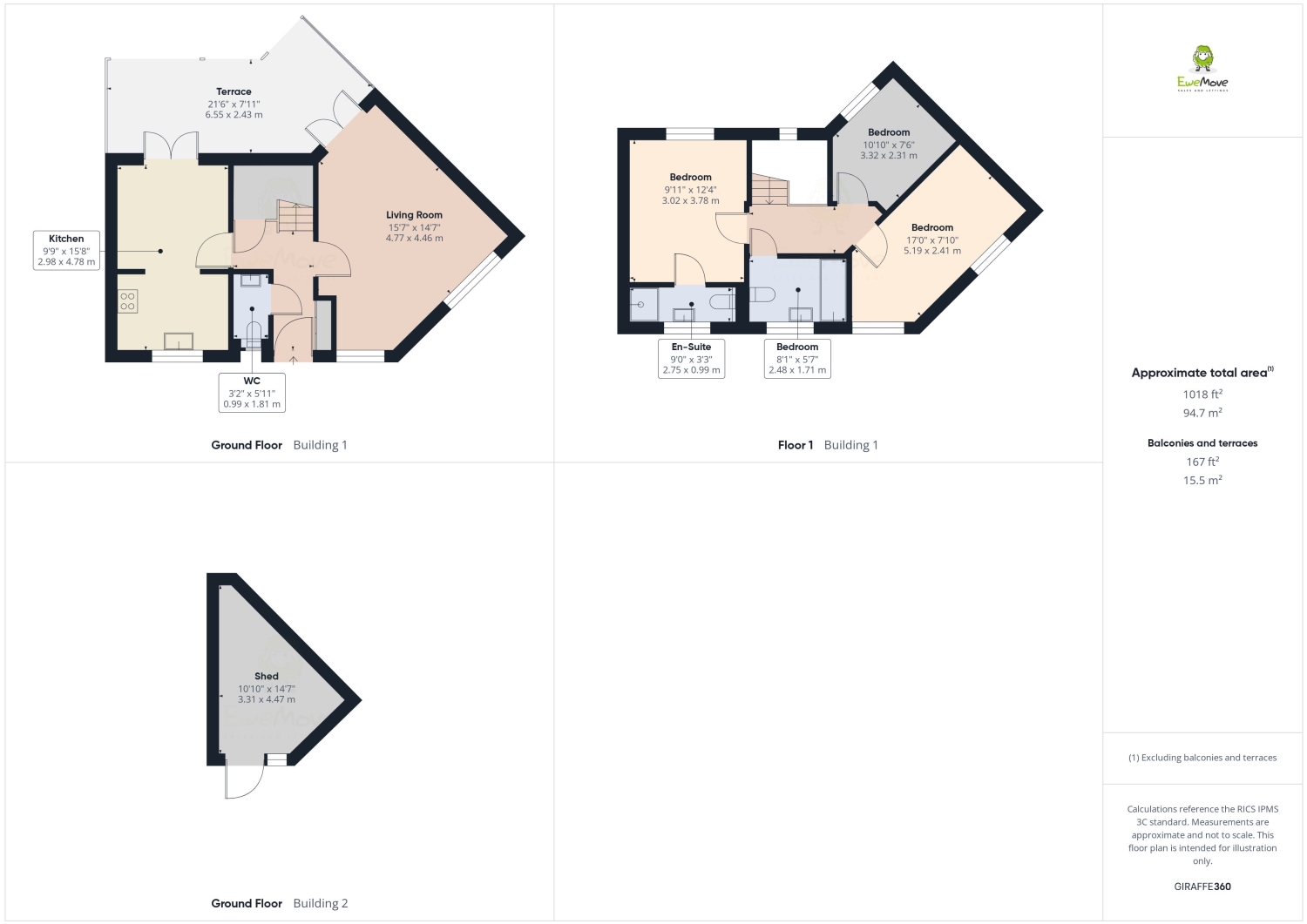 3, Dorney Place, Dartford floorplan