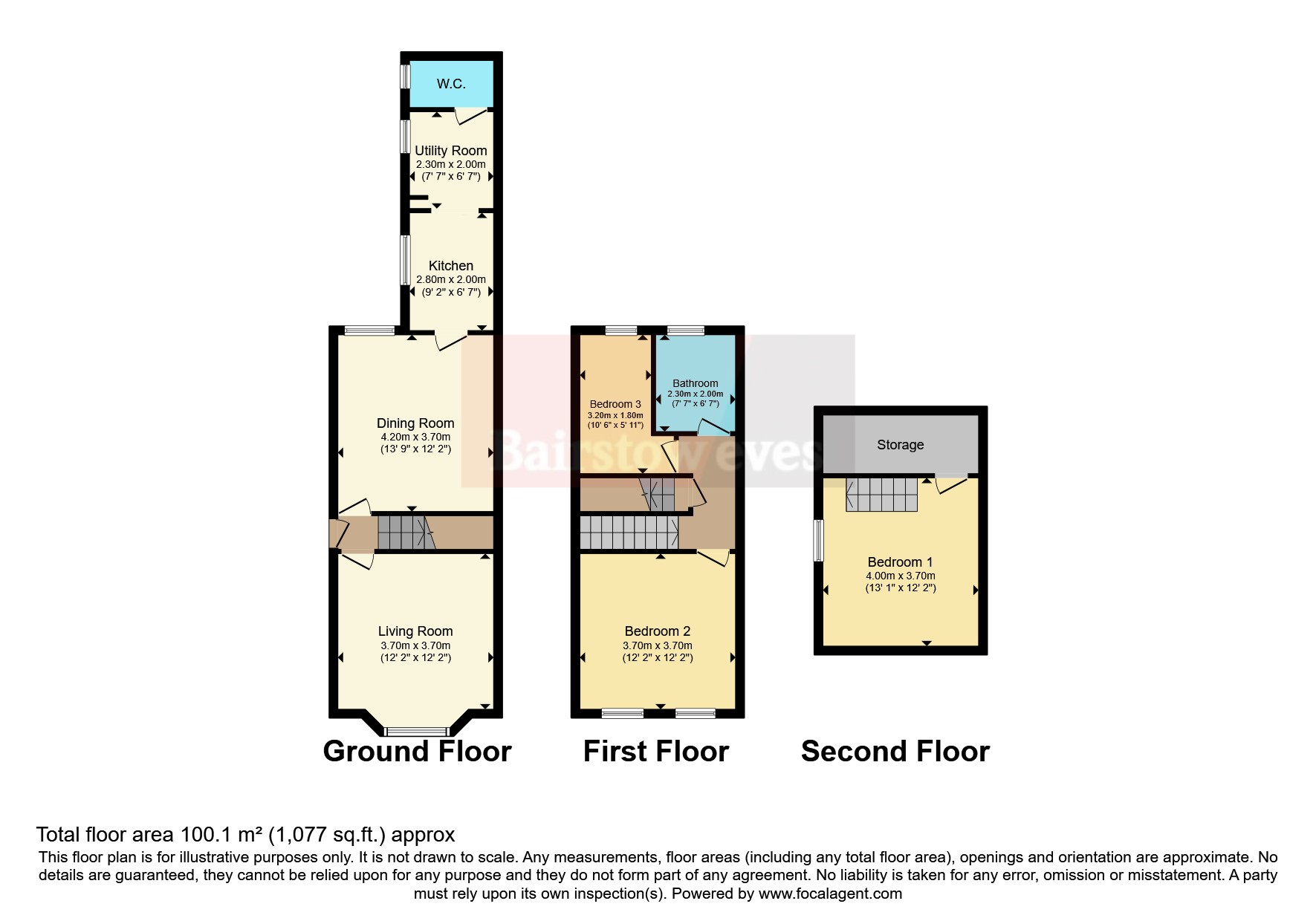 13, Garden Lane, Nottinghamshire floorplan