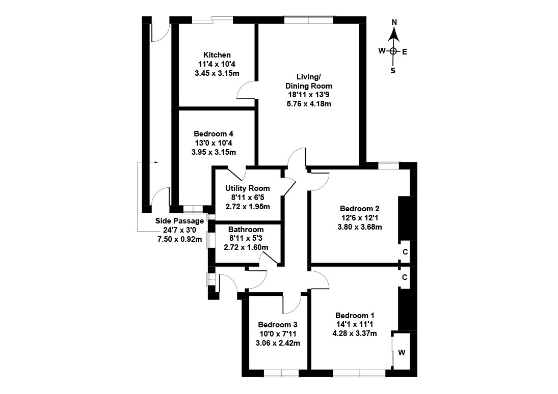 4 Bedrooms Semi-detached house for sale in Fillyside Avenue, Craigentinny, Edinburgh EH7