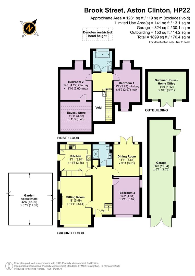 11, Brook Street, Aston Clinton floorplan