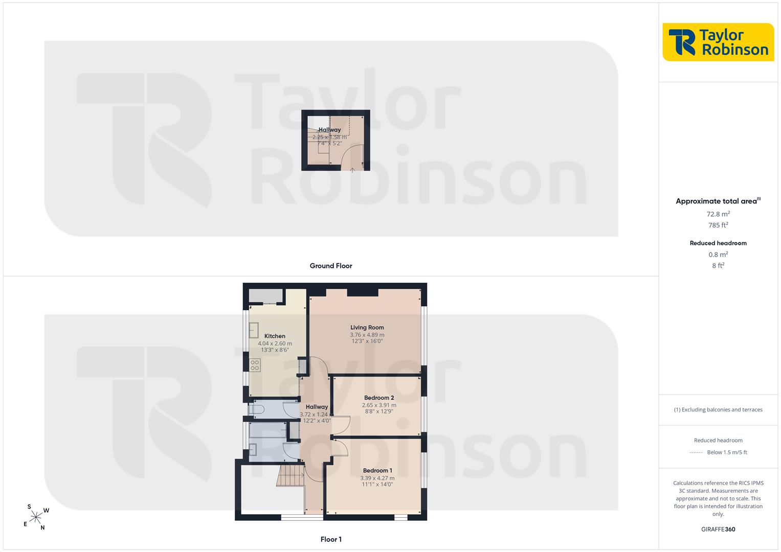 38, Stagelands, Crawley floorplan
