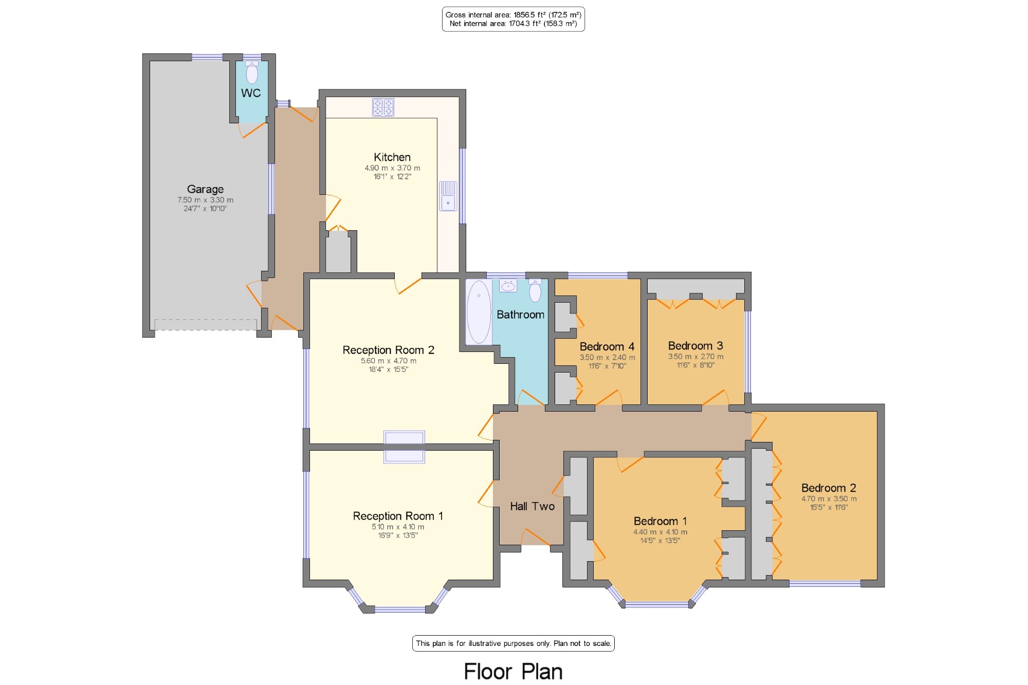 4 Bedrooms Bungalow for sale in Wheldrake Lane, Crockey Hill, York, North Yorkshire YO19