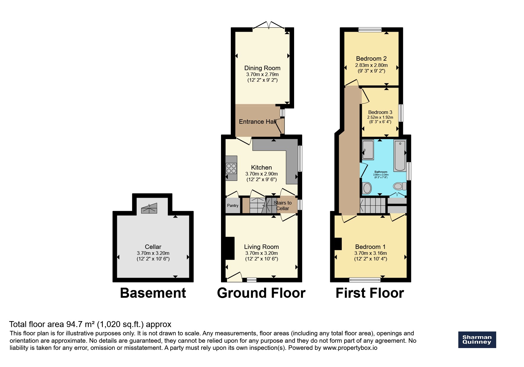 86, Bridge Street, Peterborough floorplan