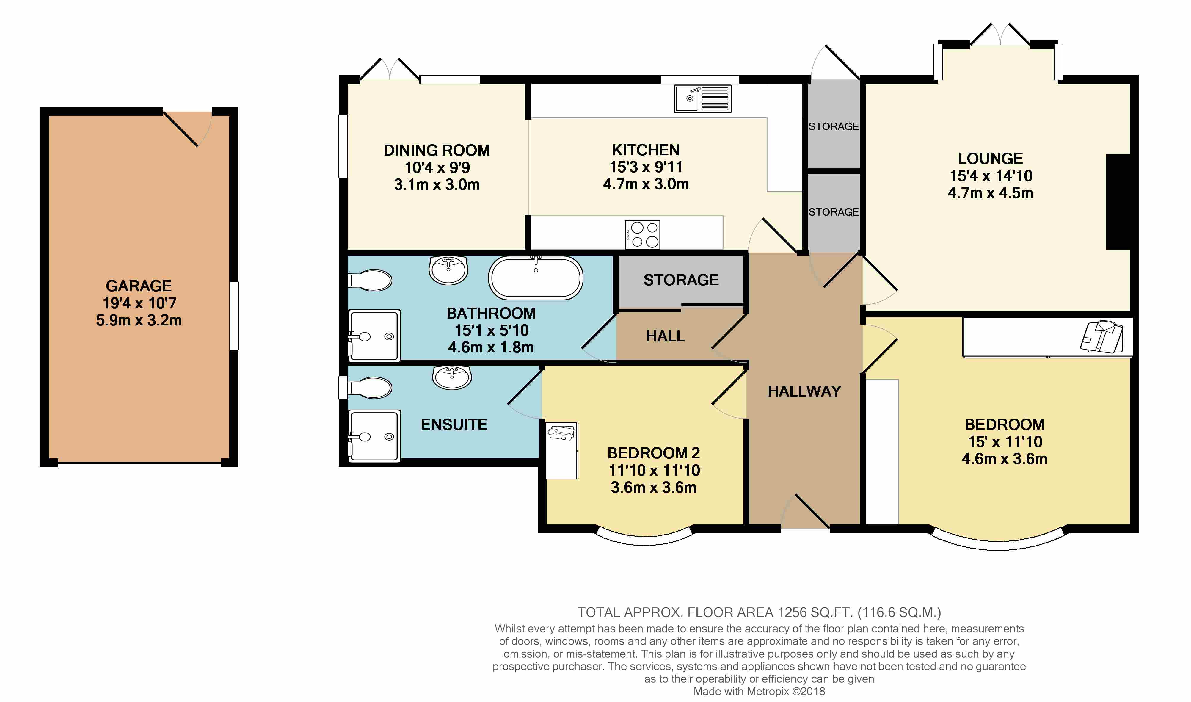 2 Bedrooms Semi-detached bungalow for sale in Lords Street, Cadishead, Manchester M44