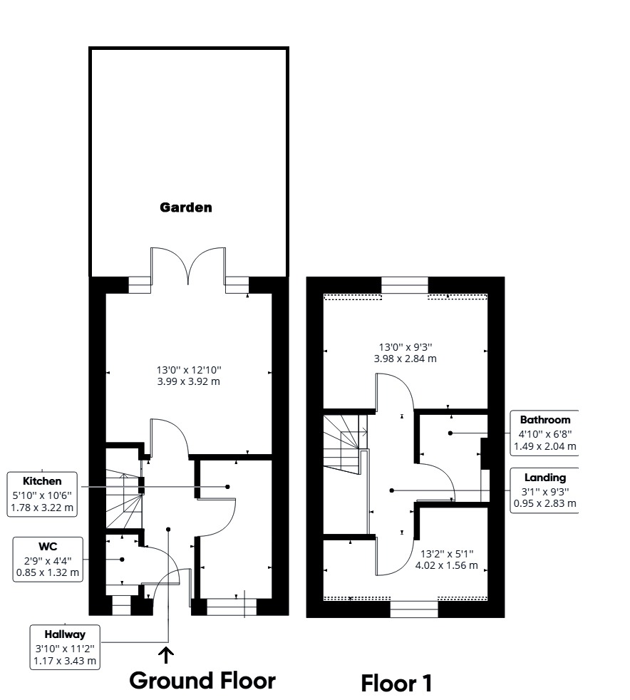 Warley Street, Brentwood floorplan