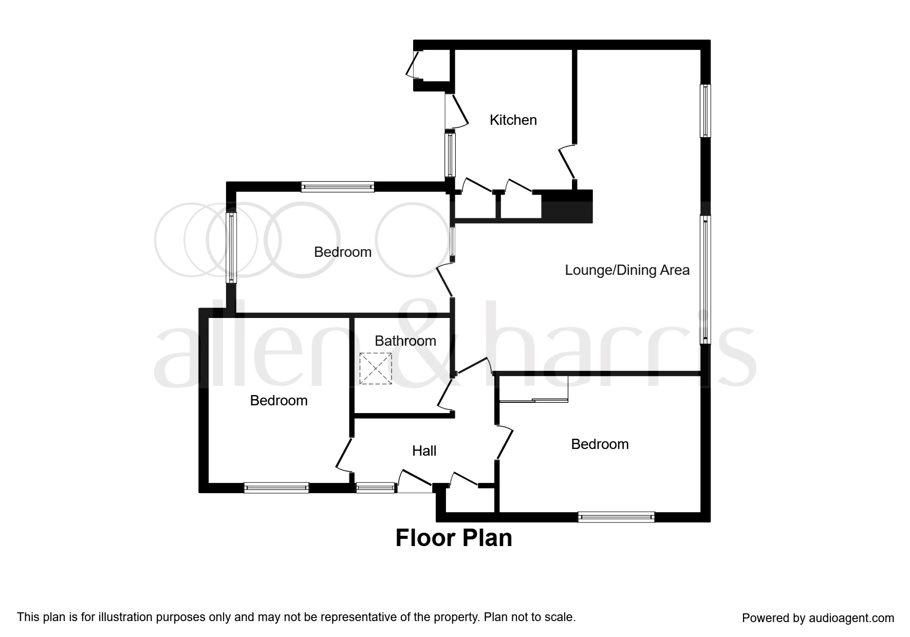 3 Bedrooms Detached bungalow for sale in Leven Road, Langbank, Port Glasgow PA14