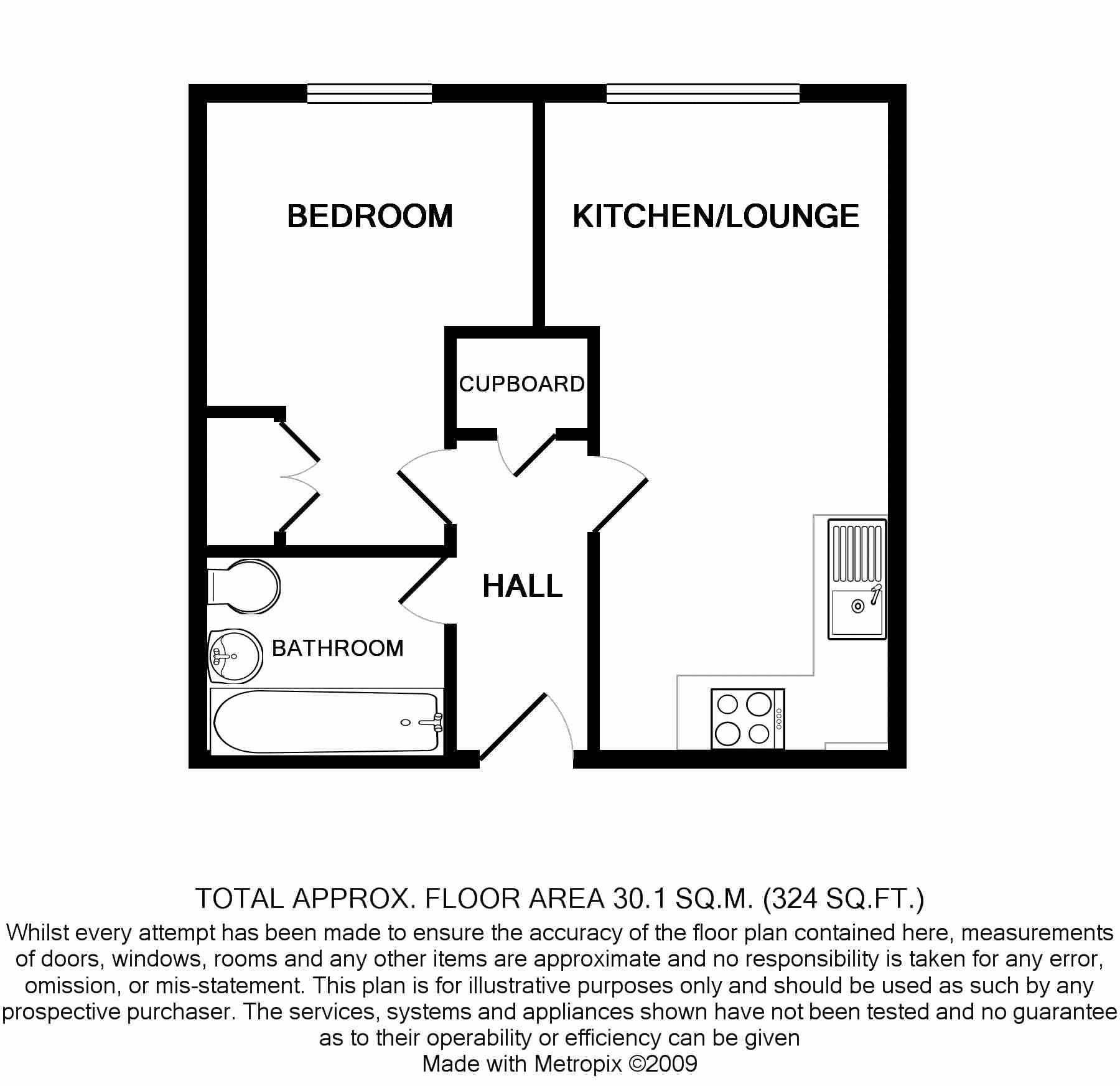 1 Bedrooms Flat to rent in Clarence Street, Yeovil BA20