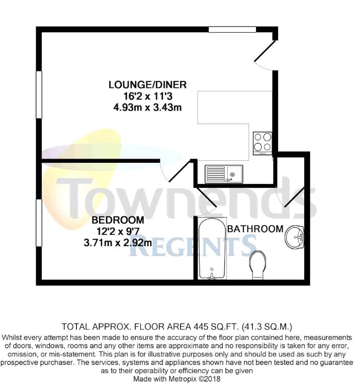 1 Bedrooms  to rent in Houlton Court, Bagshot, Surrey GU19