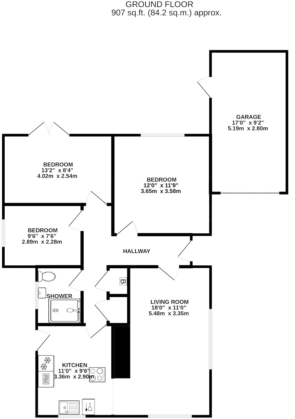 3, Beechwood Close, King's Lynn floorplan