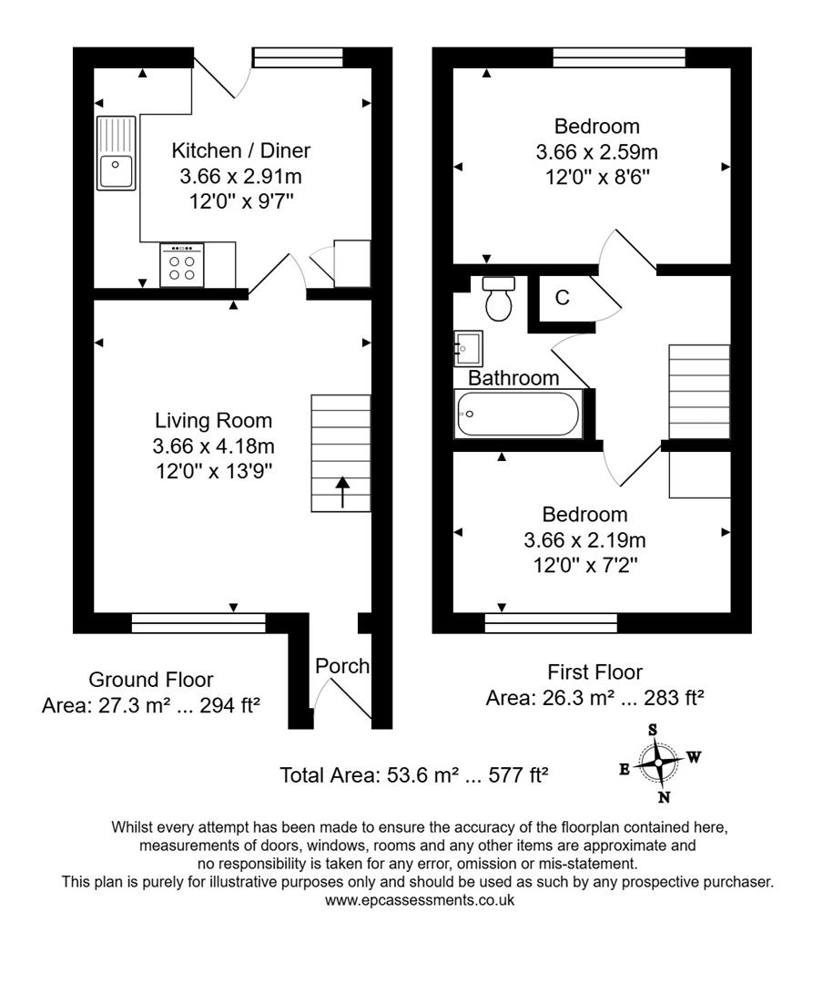 15, Duncan Street, Calne floorplan