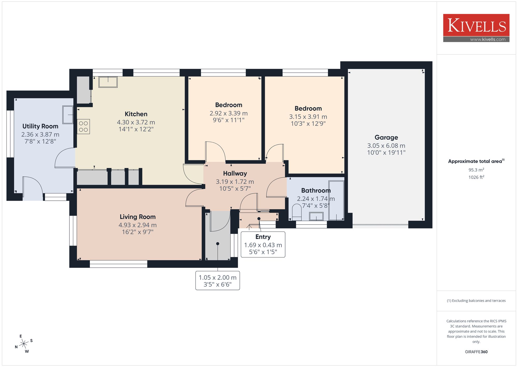 27 Valley View, Bodmin floorplan