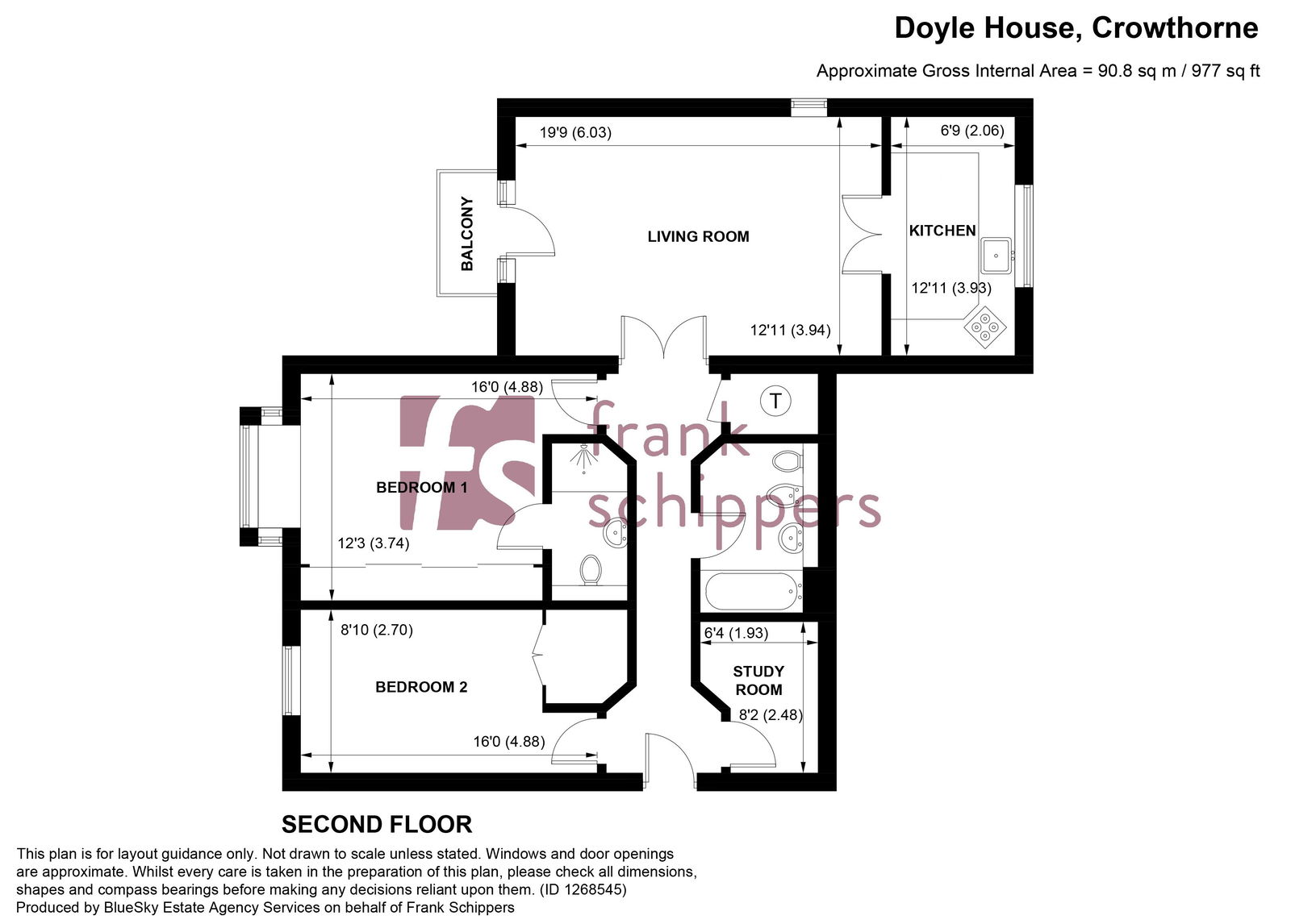 Doyle House,7, Masefield Gardens, Crowthorne floorplan