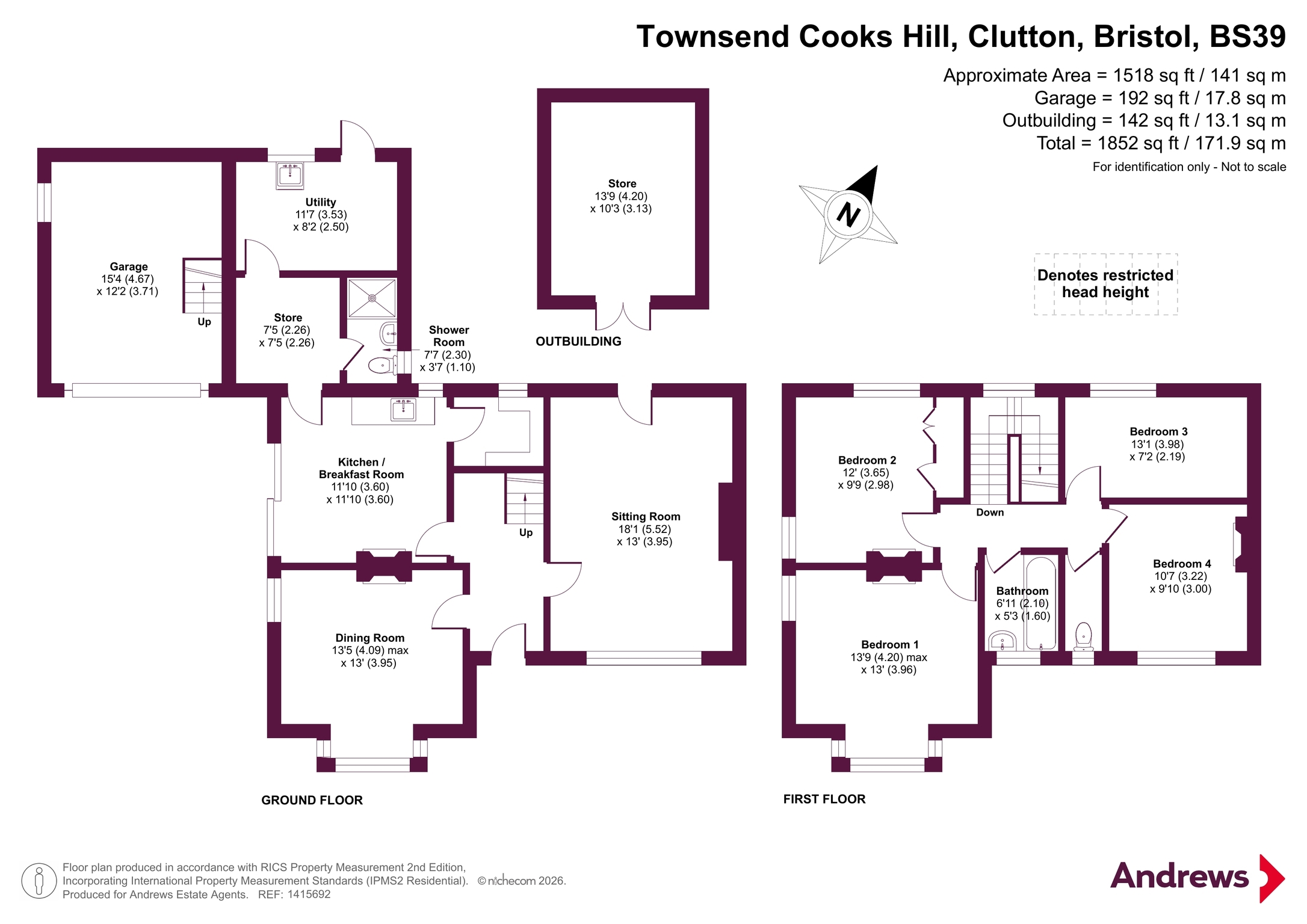 1 Townsend,, Cooks Hill, Bristol floorplan