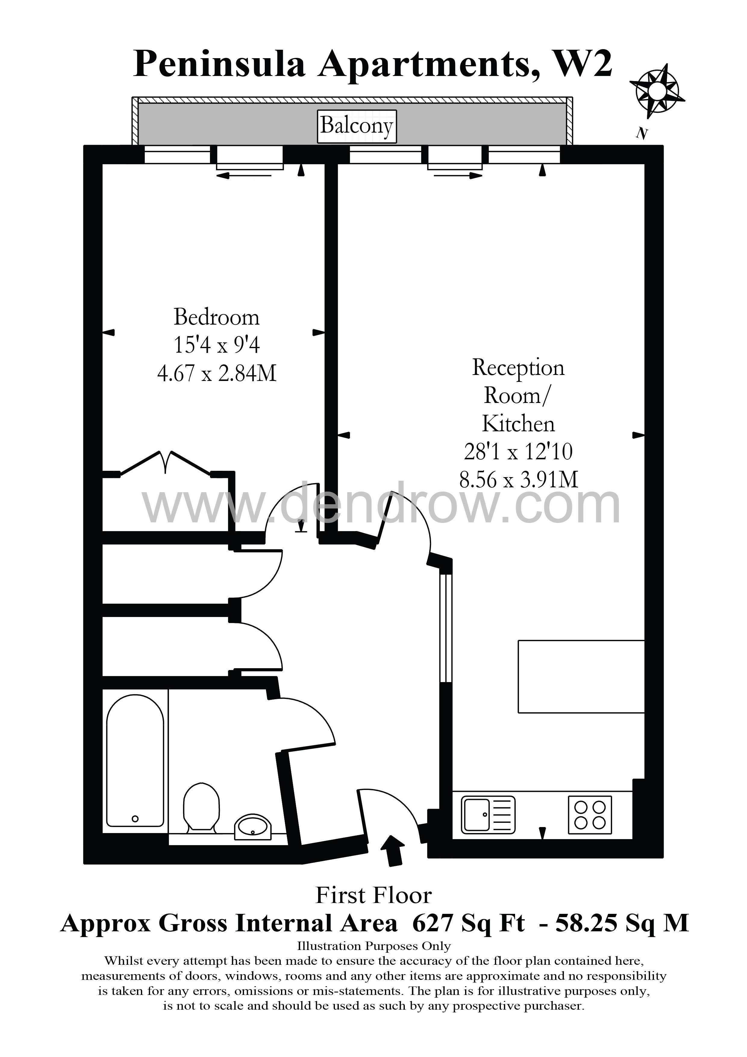 1 Bedrooms Flat to rent in Praed Street, London W2