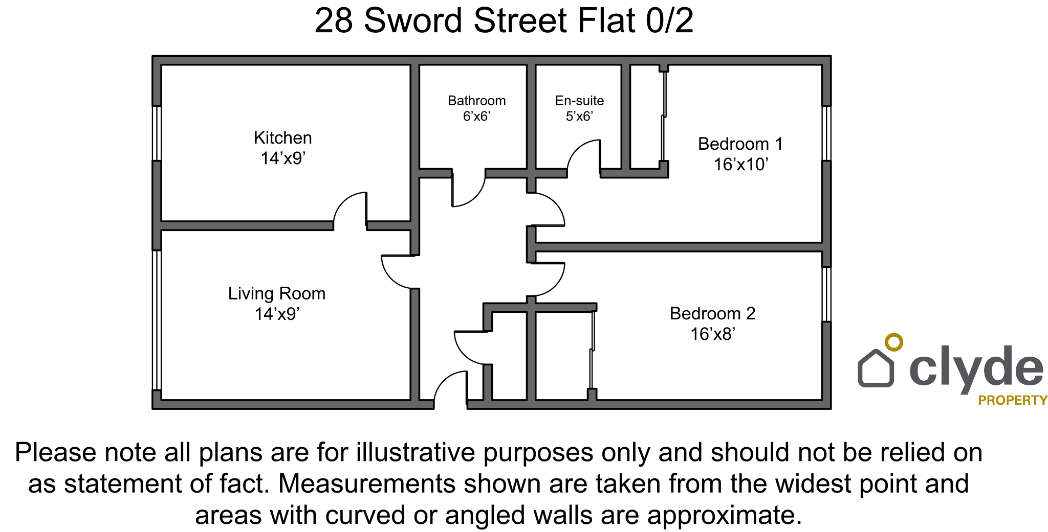 Sword Street, Glasgow floorplan