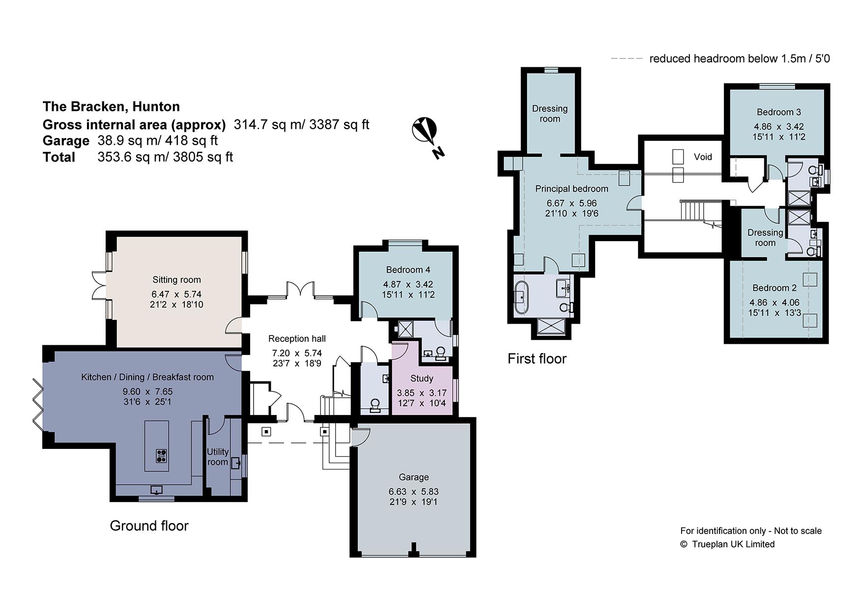 The Bracken,, Upper Barnhill, Maidstone floorplan