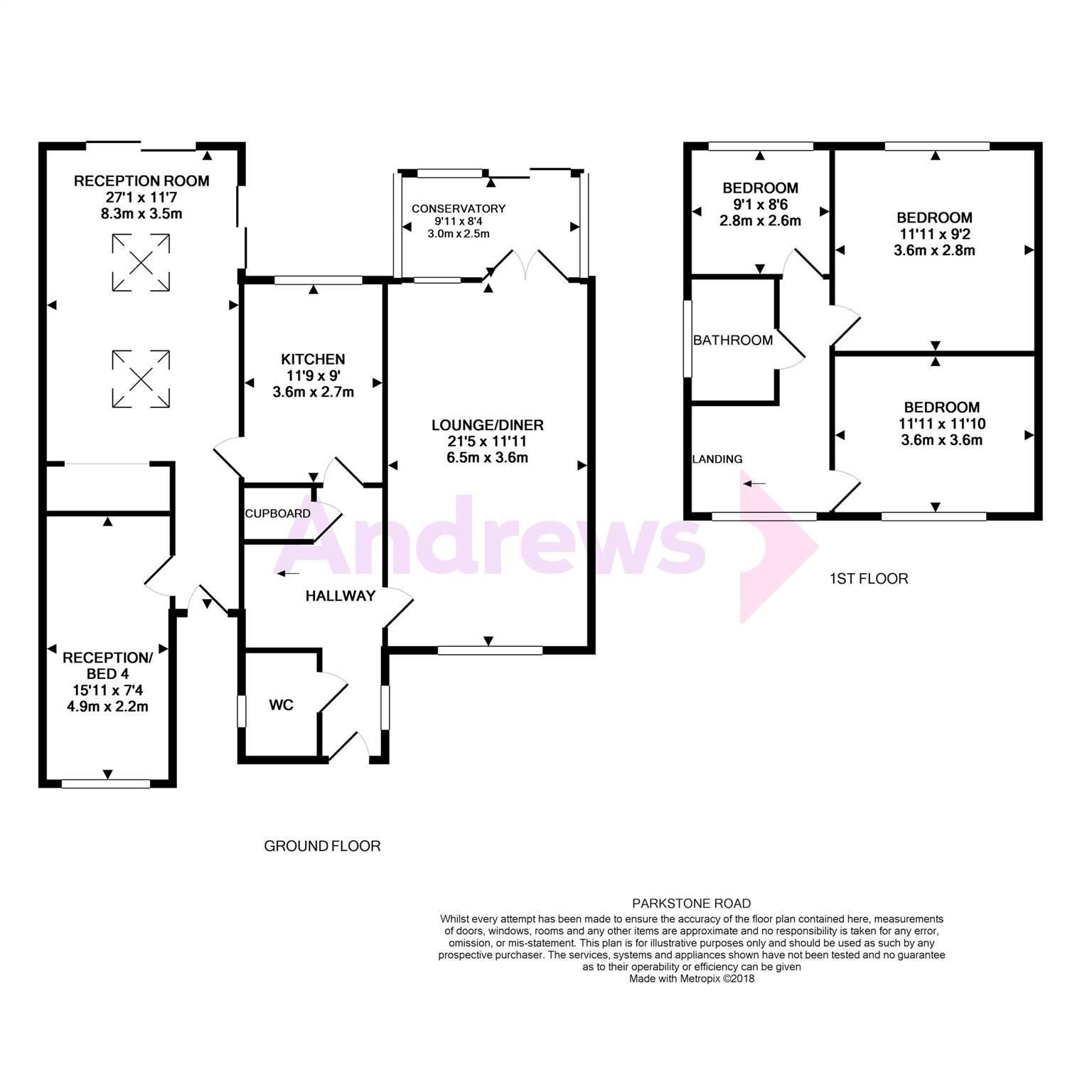 4 Bedrooms Detached house for sale in Parkstone Road, Hastings, East Sussex TN34