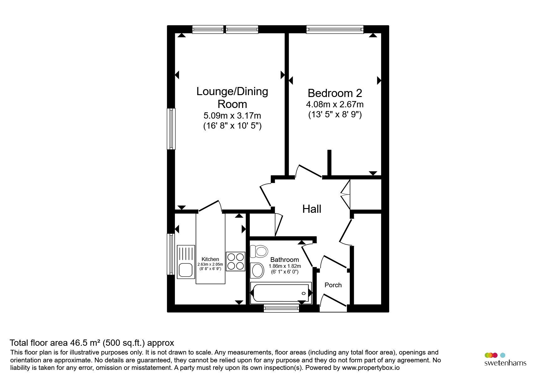 Victoria Road, Chester floorplan