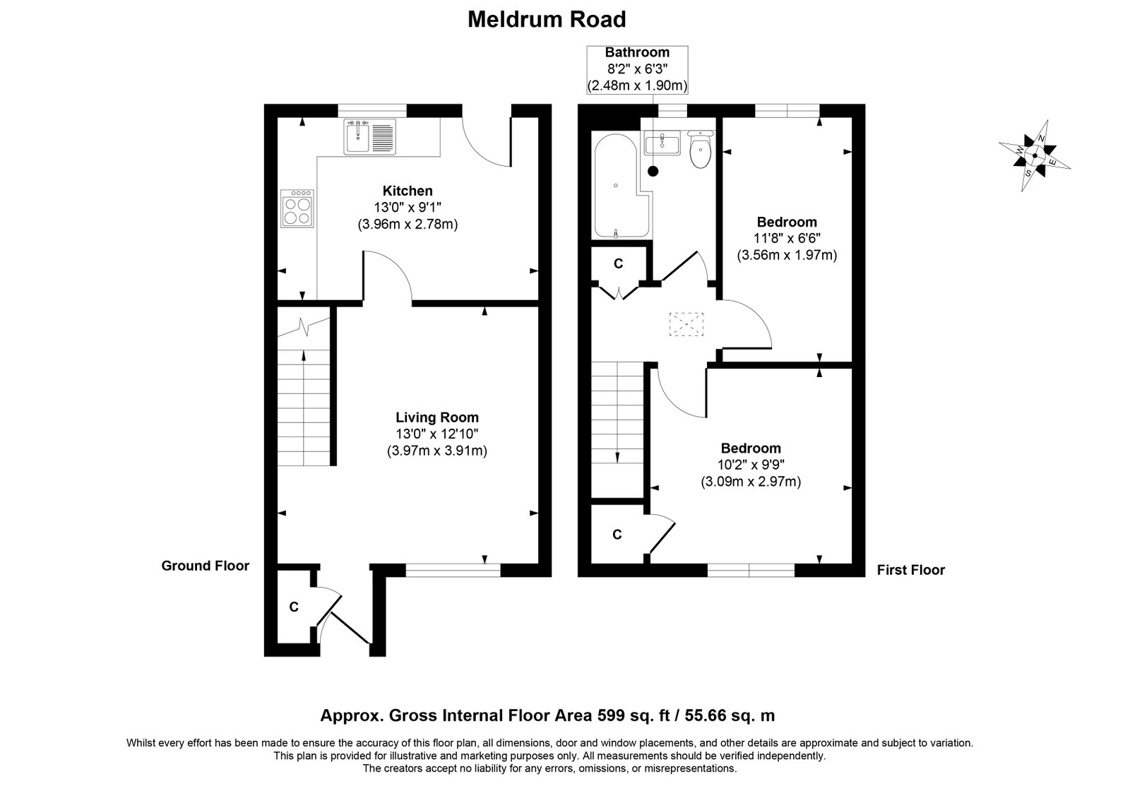 28, Meldrum Road, Kirkcaldy floorplan