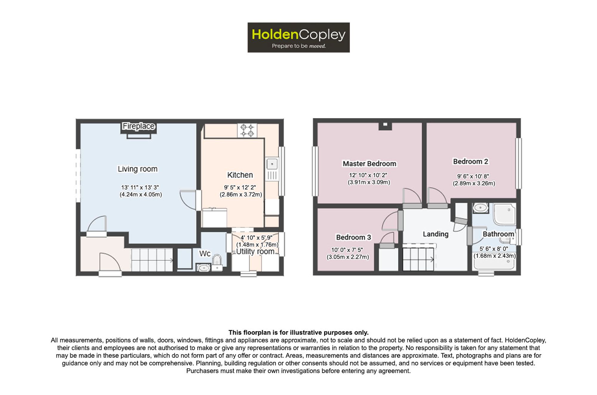 142 Queens Bower Road, Nottingham floorplan