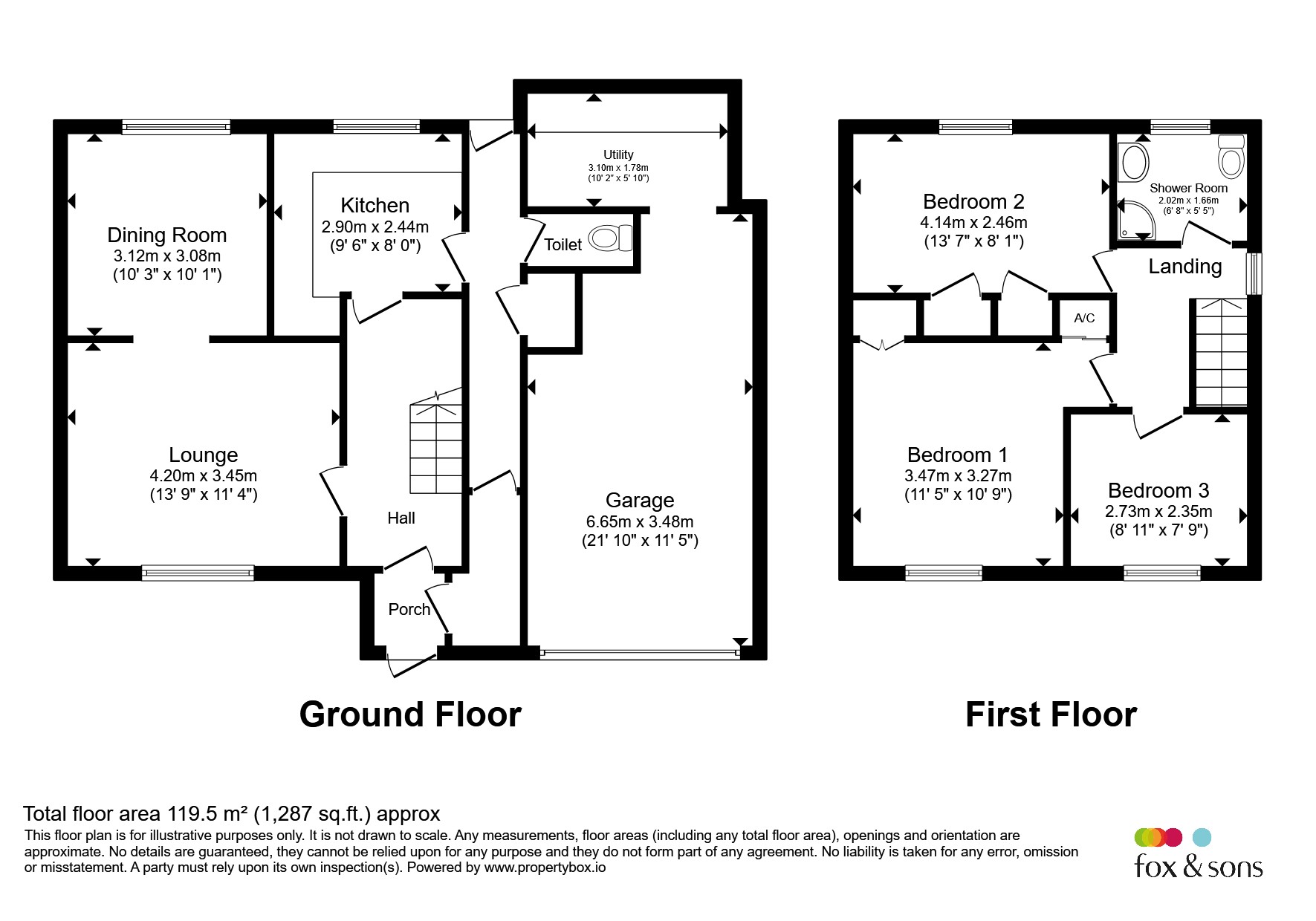 2, St Davids Crescent, YEOVIL floorplan