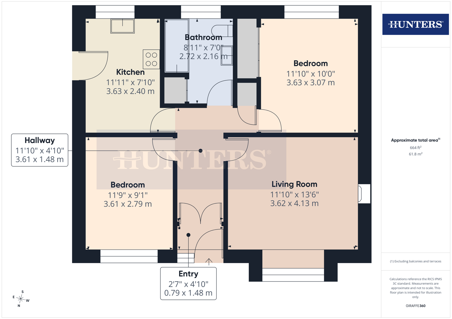 Castelain, Church Lane, Bridlington floorplan