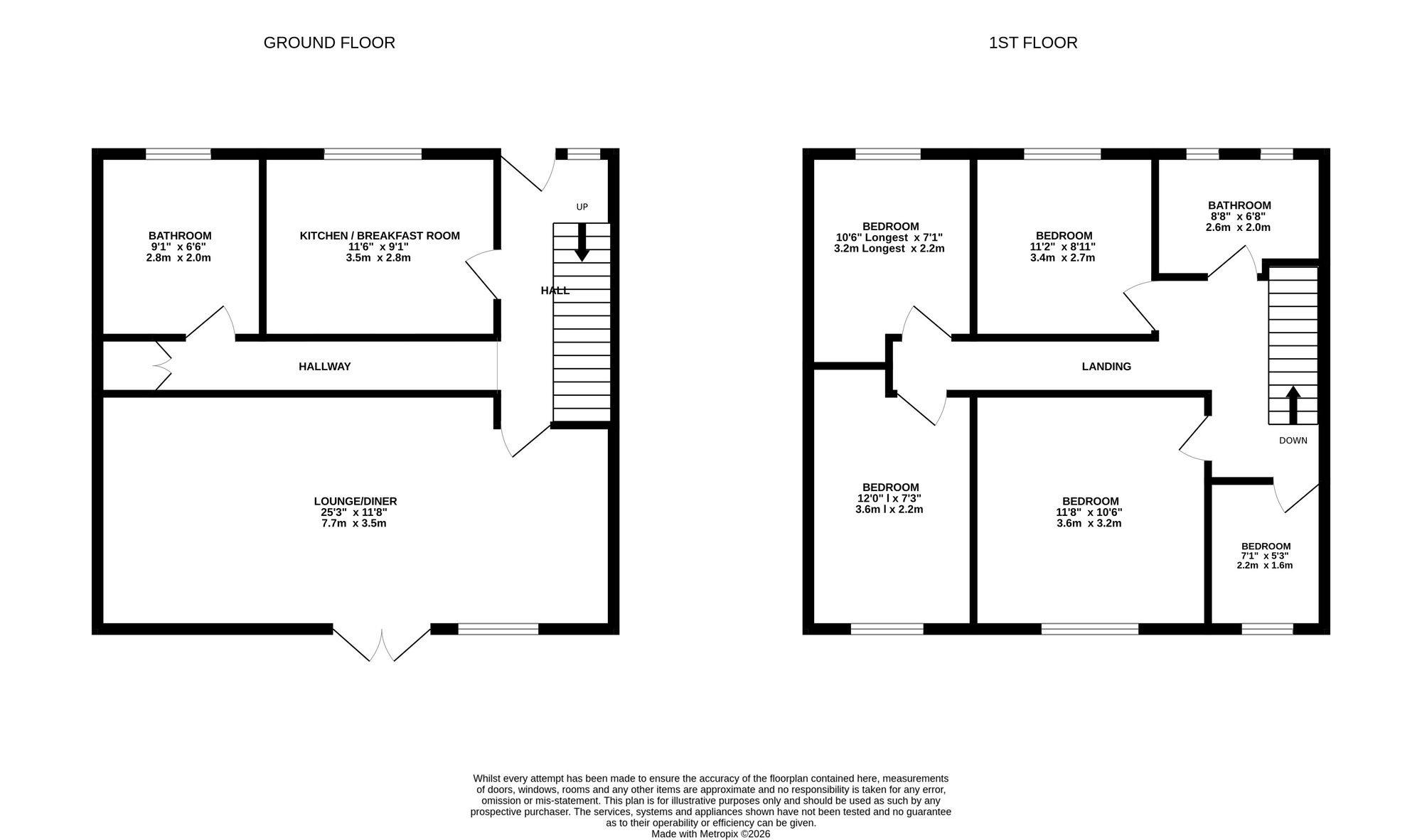 16 Vickers Close, Bournemouth floorplan